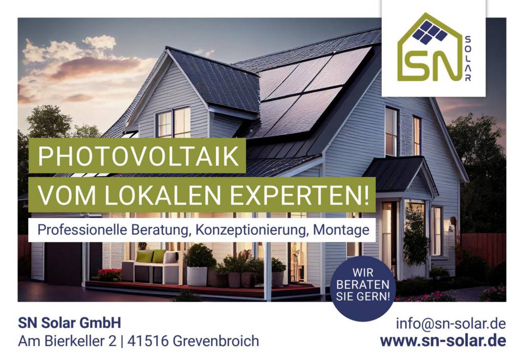 Plakatmotiv von SN Solar als Imagewerbung 