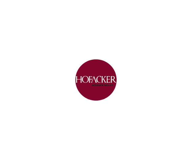 Logo von Goldschmiede Hofacker Koblenz, Referenzkunde von Plakat-verkauft.de